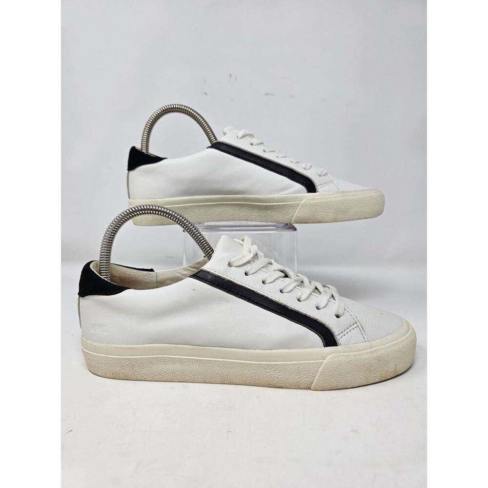 Madewell Sneakers White Delia Sidewalk Low Lace Up Leather Unisex W 8 M 6.5